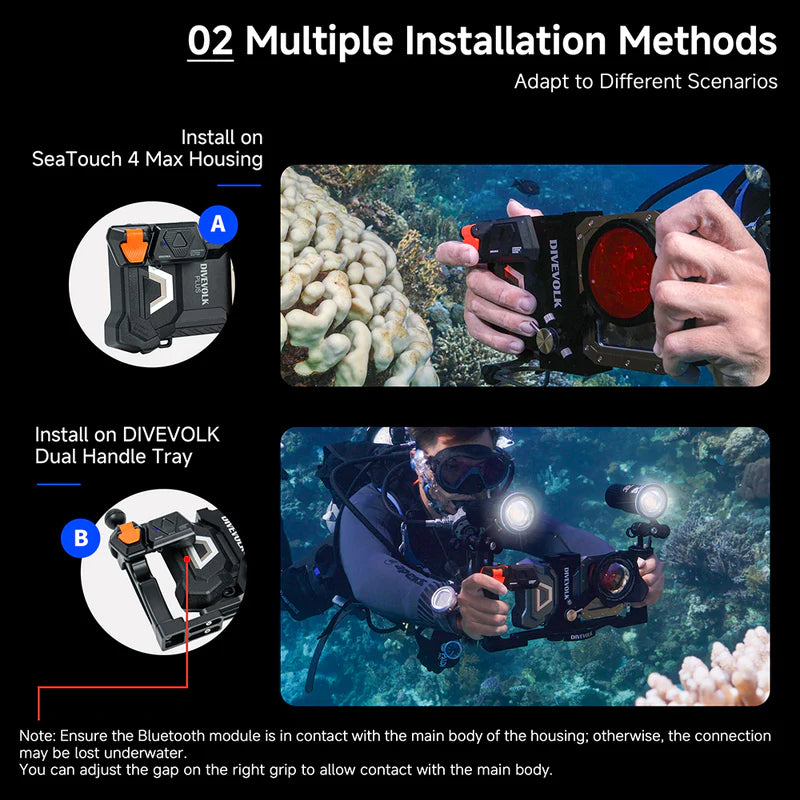 Underwater External Shutter