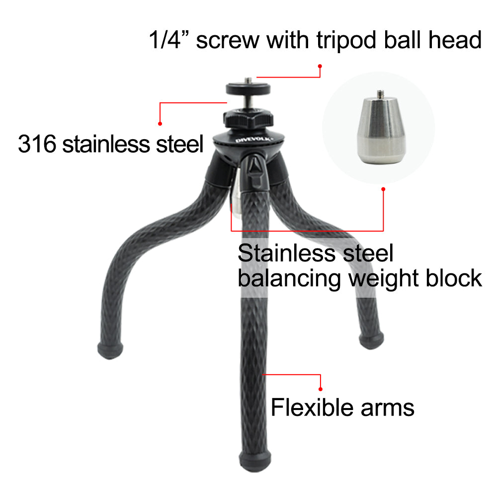 Underwater Flexible Tripod