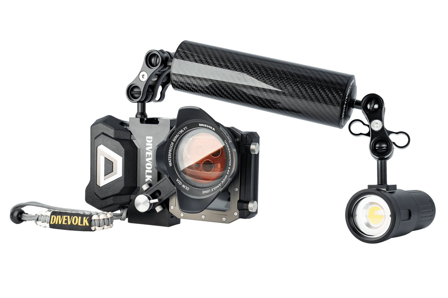 M6 and 1/4" Tread Ball Head