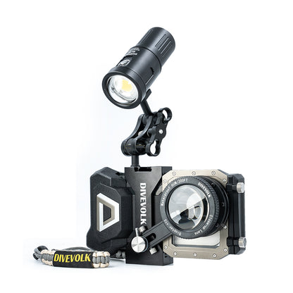 M6 and 1/4" Tread Ball Head