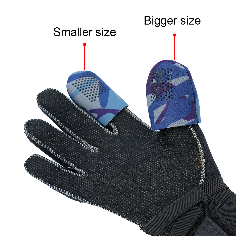 Touchscreen Finger Cot For Dry Suit Gloves