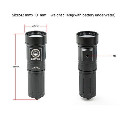 SL20 Underwater Diving Light