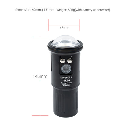 SL50 Professional Underwater Video Light